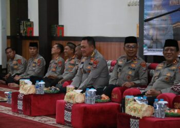 Kapolda Kaltara Hadiri Peringatan Isra Mikraj Nabi Muhammad SAW 1446 H di Masjid Polda Kaltara