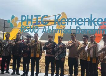DitPam Obvit Polda Kaltara Kawal Pengamanan Kunjungan Menkes RI