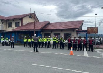 Polda Kaltara Maksimalkan Pengamanan Delegasi Ibu Pejabat Polis Kontinjen Sabah, Polisi Diraja Malaysia