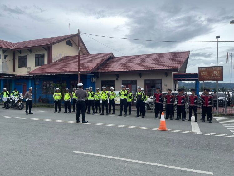 Polda Kaltara Maksimalkan Pengamanan Delegasi Ibu Pejabat Polis Kontinjen Sabah, Polisi Diraja Malaysia