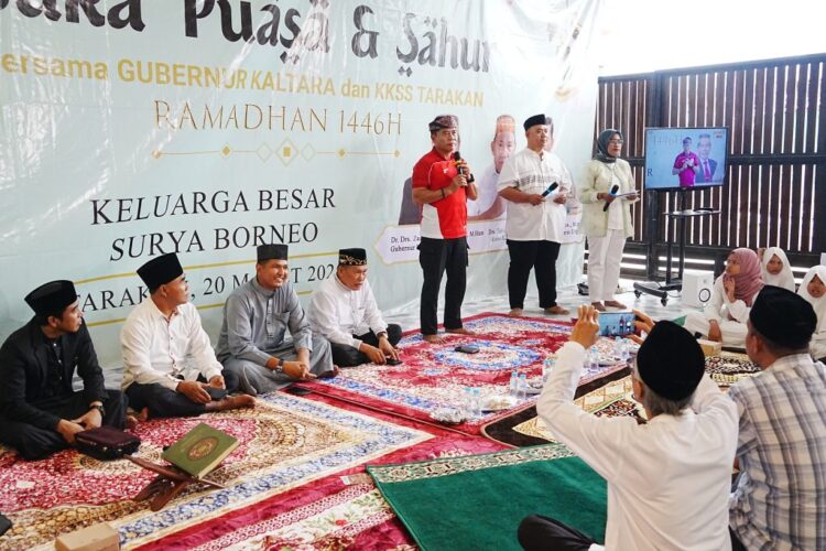 Pererat Silaturahmi, Gubernur Zainal Buka Puasa Bersama KKSS Tarakan