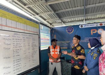 Plh. Sekprov Bustan Pantau Arus Mudik Di Pelabuhan Tengkayu 1 dan Pelabuhan Malundung