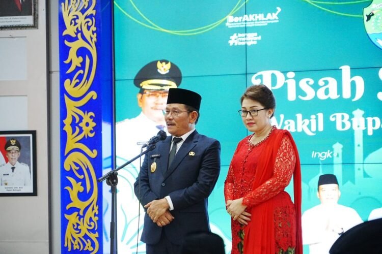 Momen Hangat, Wagub Ingkong Ala Hadiri Pisah Sambut Wabup Bulungan