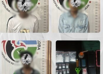 Simpan Narkotika, 3 Warga Selumit  Diamankan Satresnarkoba