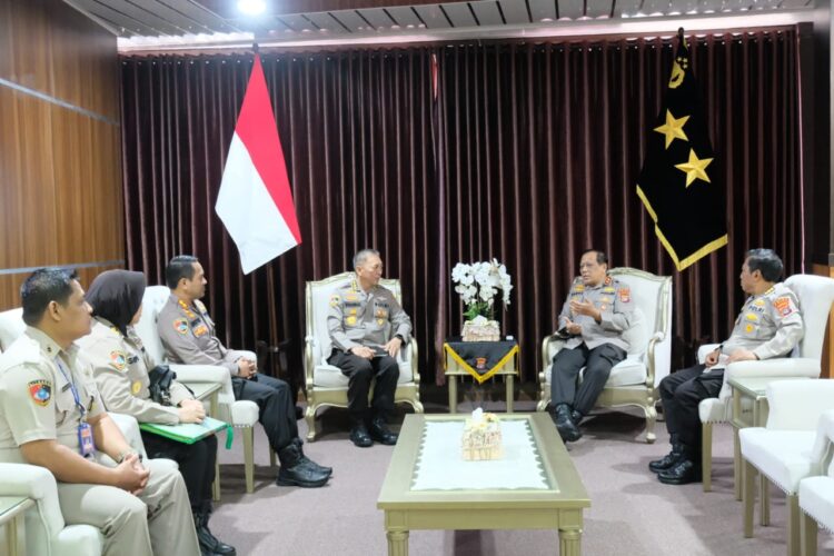 Polda Kaltara Menerima Kunjungan Tim Puslitbang Polri Terkait Evaluasi Kualitas Gudang Penyimpanan Senjata Api dan Amunisi