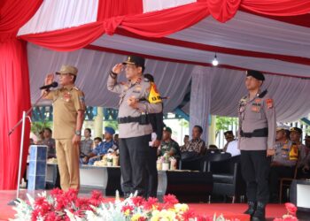 “Ketupat Kayan 2025” Dalam Rangka Pengamanan Idul Fitri, Polda Kaltara Gelar Apel Pasukan Terpusat