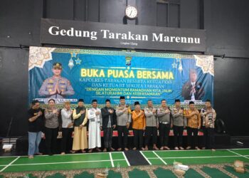 Kapolres Tarakan dan Ketua RT Se-Kota Tarakan Jalin Kebersamaan dalam Jumat Curhat dan Buka Puasa Bersama