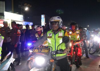 Kapolda Kaltara Bersama Forkopimda Patroli Malam Takbir, Wujud Kehadiran Negara Jamin Keamanan dan Ketertiban