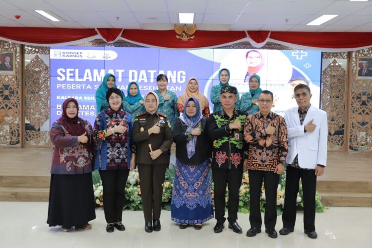 Kolaborasi, Pemprov Kaltara Bersama Kejati Kaltara dan Konsep Karnus Beri Edukasi Kesehatan