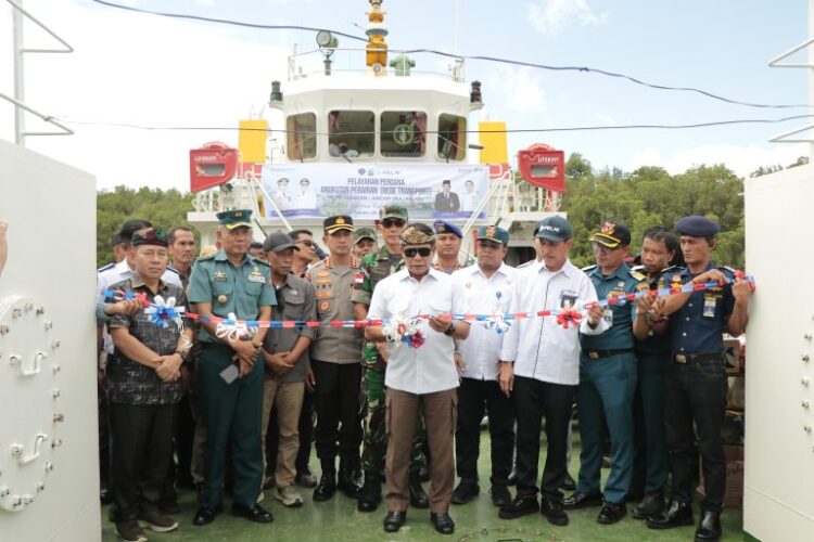 Gubernur Zainal Resmikan Pelayaran Perdana KM. Gandha Nusantara 05, Pacu Pertumbuhan Ekonomi Daerah