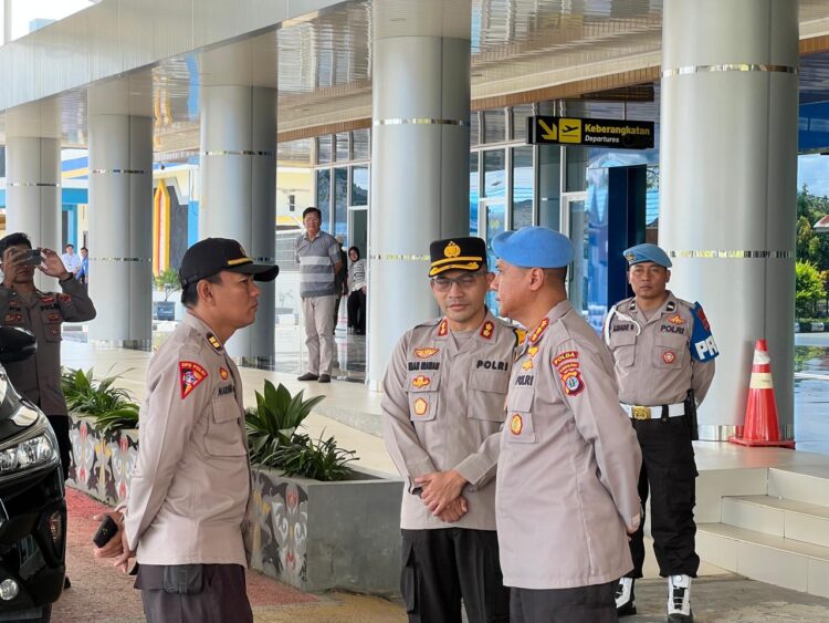 Kabidpropam Polda Kaltara Pimpin Pengecekan Pos Pengamanan Operasi Ketupat Kayan 2025 di Malinau dan Tana Tidung