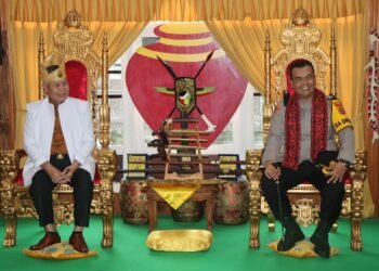 Kapolres Tarakan Erwin S. Manik Laksanakan Silaturahmi dengan Kepala Adat Besar Tidung Kalimantan AP. H. Mochtar Basry Idris