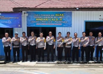 Dirlantas Polda Kaltara Bersama PJU Polda Kaltara Pantau Langsung Pos Pam dan Pos Yan Operasi Ketupat Kayan 2025 di Wilkum Polres Malinau