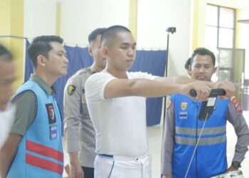 Lebih dari 1 Minggu, Setiap Hari 150 Casis Ikuti Tes Kesehatan Jalur Akpol