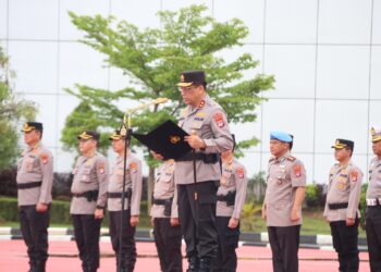 Polda Kaltara Gelar Upacara Hari Kesadaran Nasional, Kapolda Kaltara Tekankan Pengabdian Tulus Ikhlas