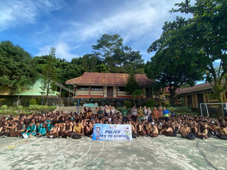 Police Go to School Sasar Pelajar SMP N 5, Ingatkan Pentingnya Tertib Berlalulintas