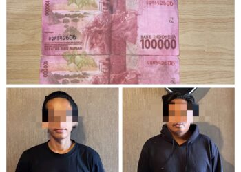 Polresta Bulungan Bongkar Sindikat Pengedar Uang Palsu, Amankan Dua Pelaku