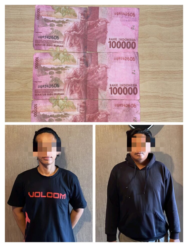 Polresta Bulungan Bongkar Sindikat Pengedar Uang Palsu, Amankan Dua Pelaku