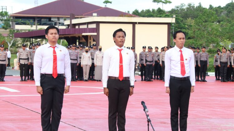 Wujud Nyata Cipta Kondisi Kamtibmas Yang Kondusif, Polda Kaltara Menggelar Apel Satgas Anti Premanisme