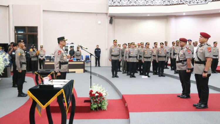 Kapolda Kaltara Pimpin Sertijab Dirreskrimsus Polda Kaltara