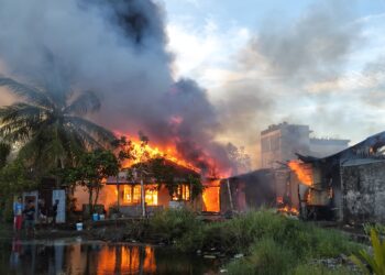 Si Jago Merah Kembali Mengamuk di Jalan Cendrawasih RT 14