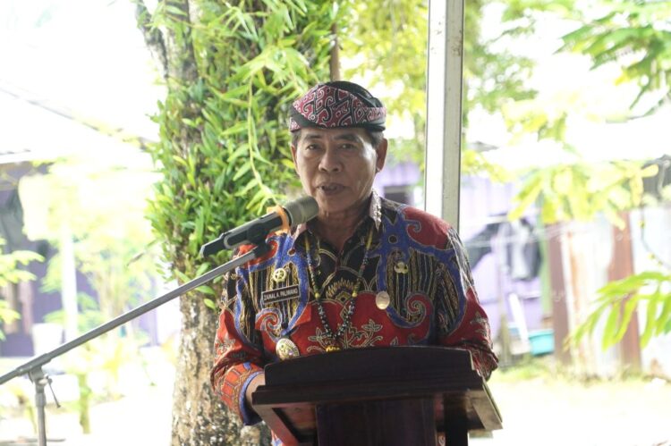 Gubernur Zainal Letakkan Batu Pertama Pembangunan Masjid Benteng Al-Istiqomah