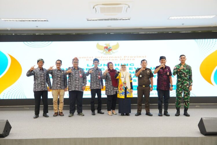 Peluncuran Monev KIP 2025, Pemprov Apresiasi Program Komisi Infomasi Kaltara