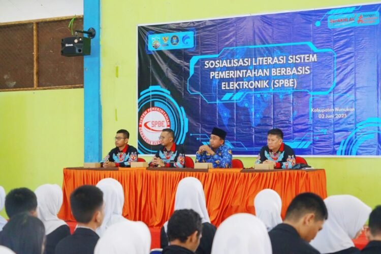 DKISP Kaltara Gelar Sosialisasi Literasi SPBE, Libatkan Pelajar Dalam Kebijakan Pemerintah