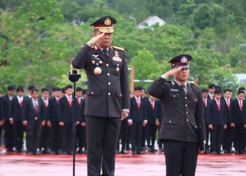 Perkuat Ideologi Kebangsaan, Polda Kaltara Menggelar Upacara Peringatan Hari Lahir Pancasila