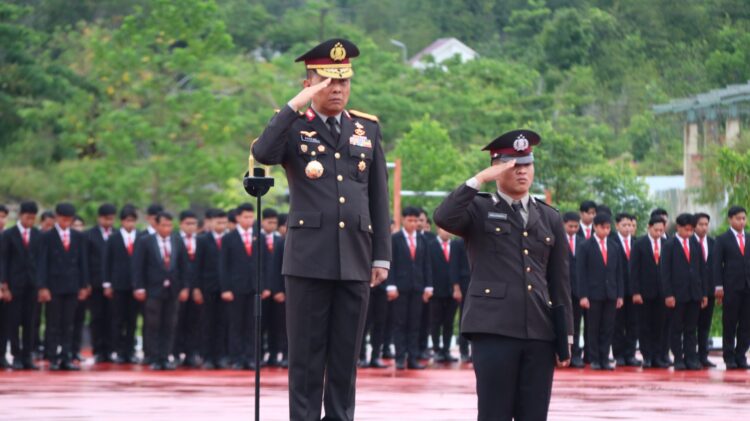 Perkuat Ideologi Kebangsaan, Polda Kaltara Menggelar Upacara Peringatan Hari Lahir Pancasila