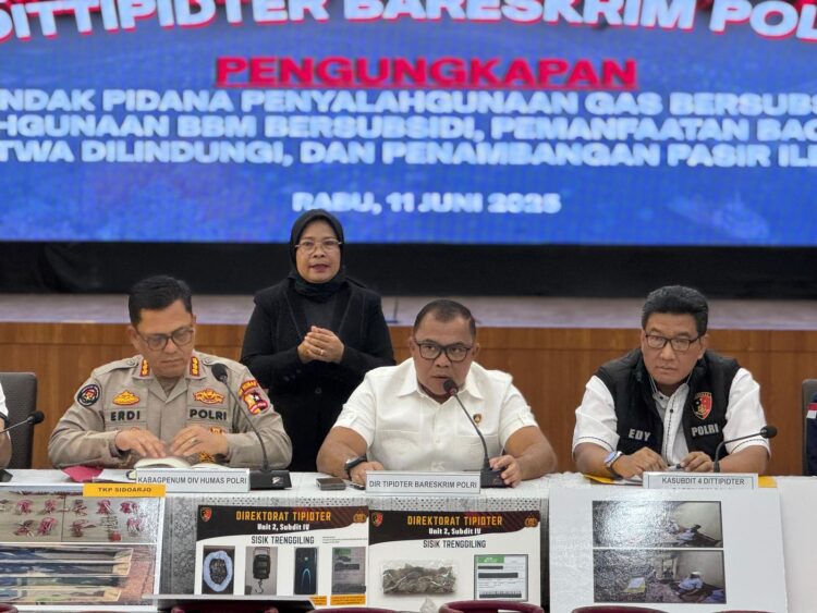 Bareskrim Polri Ungkap 5 Kasus Besar Penyalahgunaan BBM dan Gas Subsidi di Berbagai Daerah