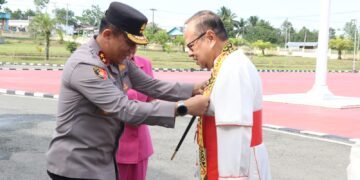 Kapolda Kaltara Dampingi Kunjungan Kardinal Suharyo: Perkuat Iman dan Soliditas Umat Katolik TNI–Polri di Momen Tahun Yubelium