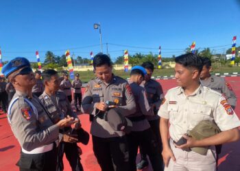 Tingkatkan Disiplin dan profesionalitas, Bid Propam Polda Kaltara Laksanakan Gaktibplin personil Polda Kaltara