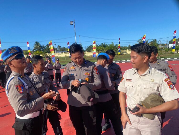 Tingkatkan Disiplin dan profesionalitas, Bid Propam Polda Kaltara Laksanakan Gaktibplin personil Polda Kaltara