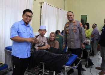 Sambut Hari Bhayangkara ke-79, Polres Malinau Gelar Donor Darah dan Khitan Massal