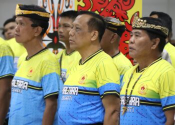 Kapolda Kaltara Hadiri Rakerprov KONI Prov. Kaltara Tahun 2025