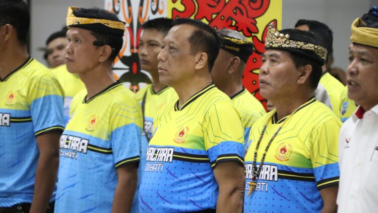 Kapolda Kaltara Hadiri Rakerprov KONI Prov. Kaltara Tahun 2025