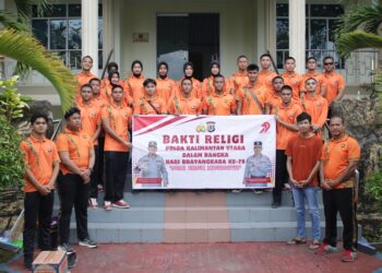 Dalam Rangka Hari Bhayangkara ke-79, Polda Kaltara Laksanakan Bakti Religi