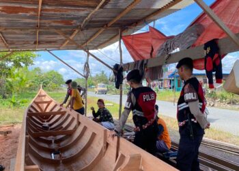 Ditsamapta Polda Kaltara Gelar Patroli Dialogis Roda Empat di Tanjung Selor Guna Menjaga Kamtibmas