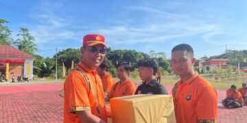 Polres Tana Tidung Gelar Olahraga Bersama TNI-POLRI, Meriahkan Hari Bhayangkara ke-79