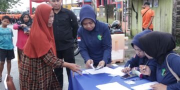 Polda Kaltara Laksanakan Bakti Kesehatan Dan Berbagai Layanan Lainnya Di Car Free Day Tebu Kayan