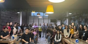 Wagub Ingkong Silahturahmi Bersama Mahasiswa STT Jaffray asal Kaltara di Makassar