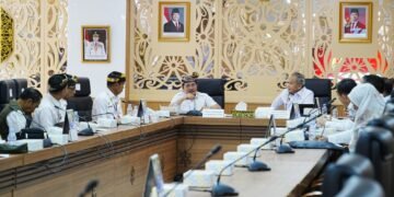 Wagub Paparkan Perkembangan Kaltara Kepada Staf Ahli Menkopolkam RI