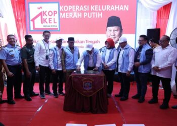 Dilaunching langsung oleh Presiden RI, Koperasi Merah Putih Selumit Jadi Percontohan