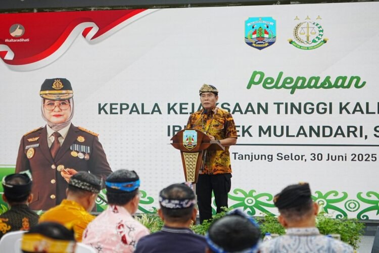 Gubernur Apresiasi Pengabdian Amiek Mulandari sebagai Kajati Kaltara