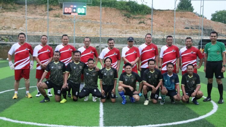 Kapolda Kaltara Jalin Silaturahmi Lewat Eksibisi Minisoccer dengan Wartawan dan Komnas HAM