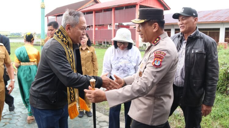 Kapolda Kaltara Sambut Kedatangan Tim Staf Ahli Kemenko Polkam RI di Tarakan
