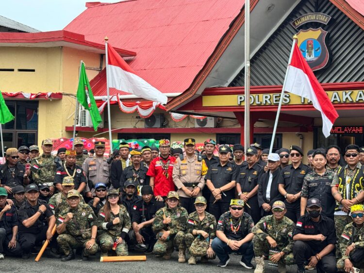 Tokoh Adat dan Masyarakat Serta Ormas di Tarakan Bersilaturahmi ke Polres Tarakan, Beri Dukungan Penuh Pemberantasan Narkoba Tanpa Pandang Bulu