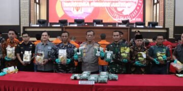 Polda Kaltara Ungkap 4 Kasus Narkoba Selama Periode Juli 2025