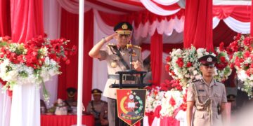 Kapolda Kaltara Pimpin Pembukaan Pendidikan Pembentukan Bintara Polri